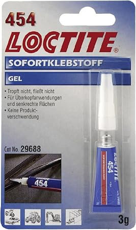 Loctite 454 Universal-Sofortklebstoff - 3 g