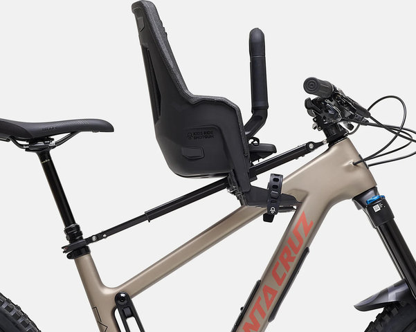 Shotgun Pro EVO Front-Kindersitz für MTB - black