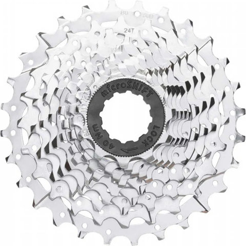 microSHIFT R10 Road 10-speed Steel Cassette - chrome/11-28