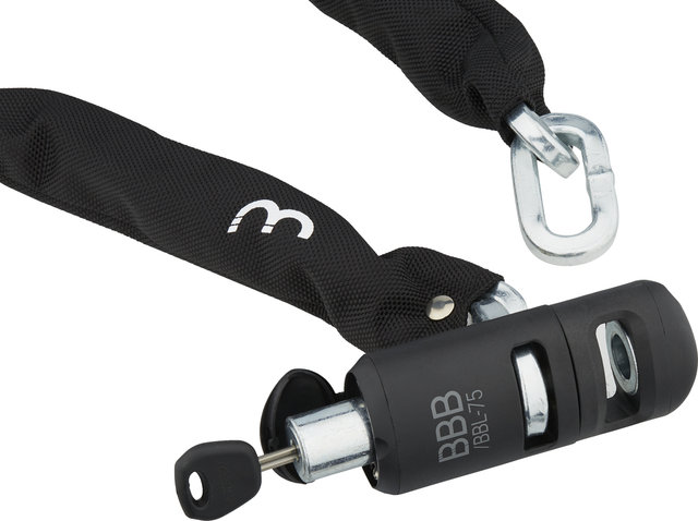 BBB Candado de cadena SecureChain BBL-75 - negro