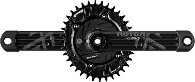 Rotor INspider MTB Kapic Q-RING 34T Crankset with Power Meter - 170,0 mm