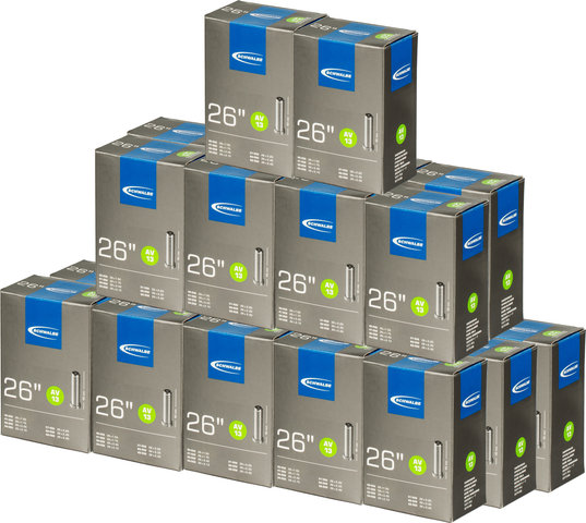 Schwalbe Inner Tube 13 for 26" - 25 Pieces - universal/40-559 to 62-559/Schrader Valve (AV)/26x1.5-2.5 Schrader 40 mm/40 mm
