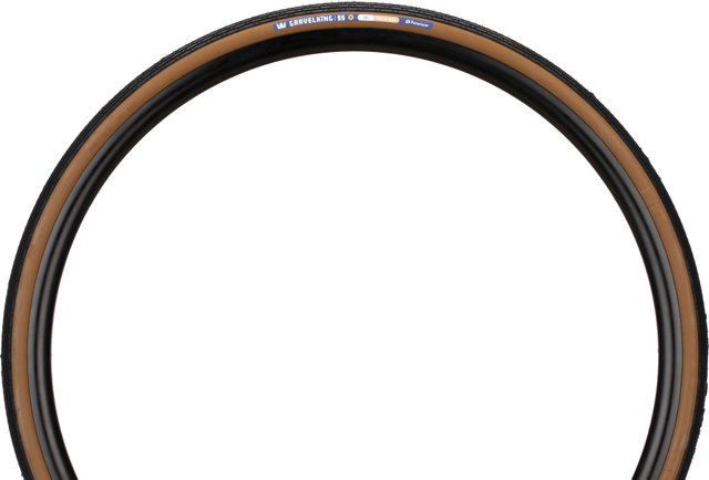 Panaracer Pneu souple GravelKing SS + 28" - black-brown | 28-622 | 28 mm | 28 