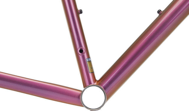 Cinelli Nemo TIG Road Disc II Frame Kit - gold-pink/1 1/8" - 1,5" tapered/M/45 mm