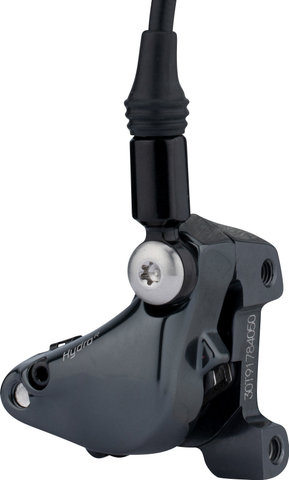 SRAM Force 22 FM DoubleTap® Hydraulic Disc Brake - black-grey/Rear wheel