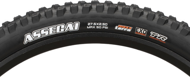 Maxxis cubierta plegable Assegai WT EXO TR MaxxTerra 27,5'' - negro | 27.5 | 63-584 | 63 mm | 2.5 