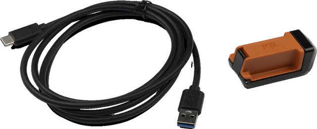 Fox Racing Shox Neo, Charger and Charger Cable - black