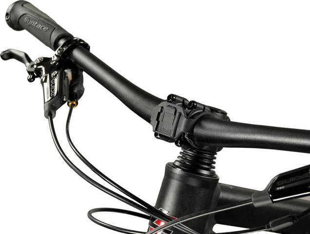Lupine Support de guidon FrontClick - noir