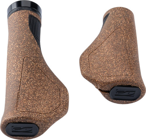 CONTEC Merge City Ergo Kork Lenkergriffe für Drehgriffschalter - braun-schwarz | 140 mm / 96 mm | one size
