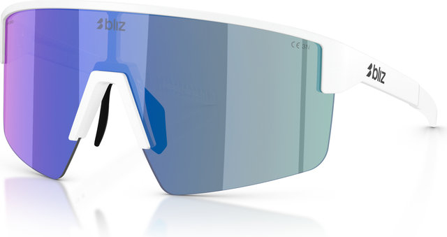 Bliz P004 Sports glasses - matte white | blue multicolor