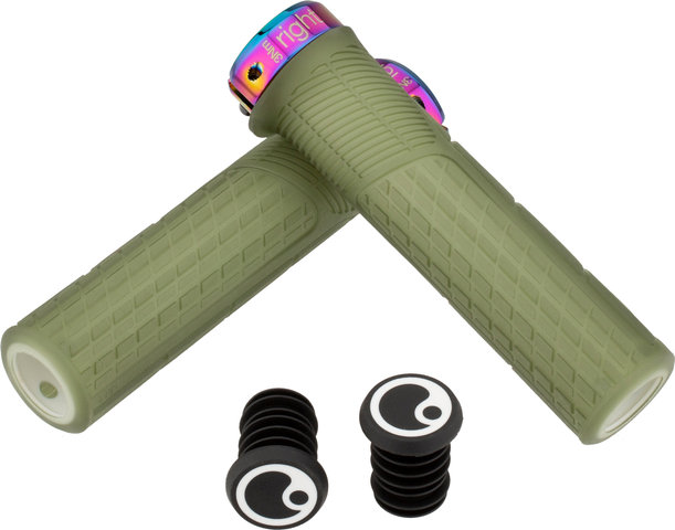 Ergon GD1 Evo Factory Handlebar Grips - frozen moss-oil slick