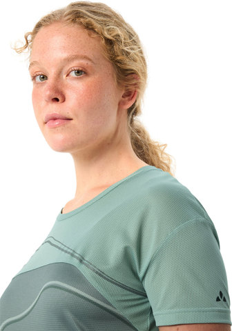 VAUDE Camiseta para damas Moab T-Shirt VI - deep pond