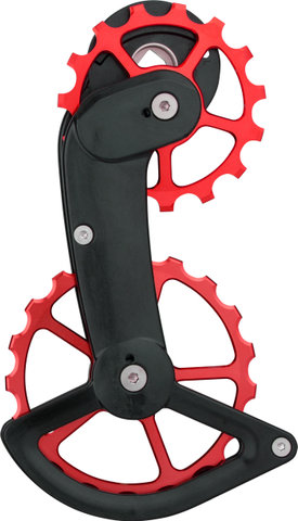 CeramicSpeed OSPW Coated Schalträdchen-System für SRAM Rival AXS - red/15 Zähne (Leitrolle), 19 Zähne (Spannrolle)