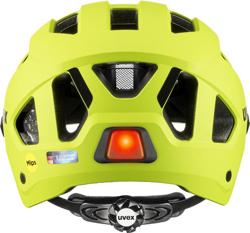 uvex Stride Visor MIPS Helmet - lime matt/53 - 56 cm