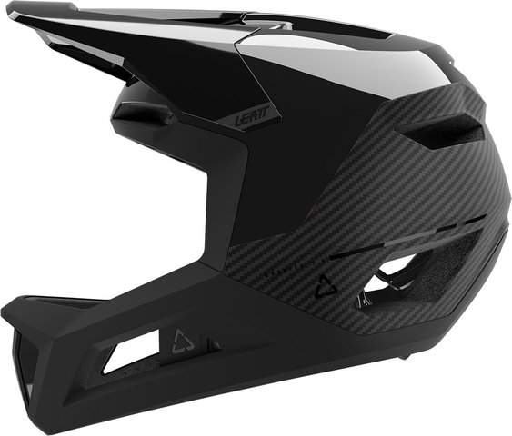Leatt Casque intégral en carbone MTB Gravity 5.0 - black | 51 - 55 cm