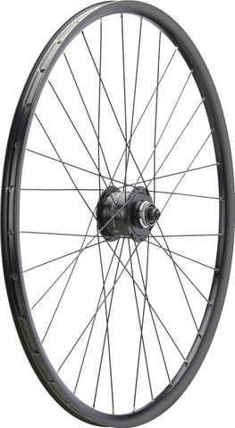 bc basic Mountain Deore Disc Center Lock P-22 29" Laufrad - schwarz/29" VR 9x100 Dynamo