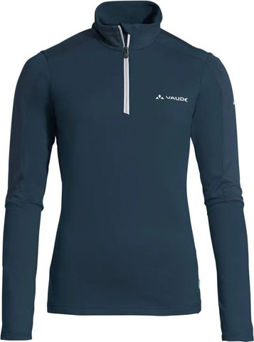 VAUDE Womens Livigno Halfzip II Fleecepullover - dark sea uni/34