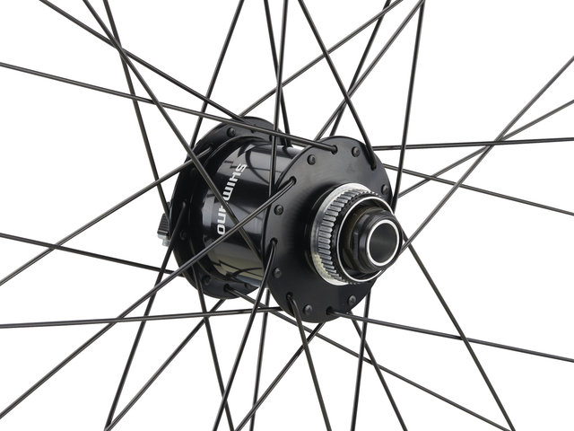 bc basic Urban Deore Center Lock Disc DT Swiss 533D 28" Wheelset - black | 28" Set (Front 15x100 Dynamo + Rear 12x142) Shimano Micro Spline