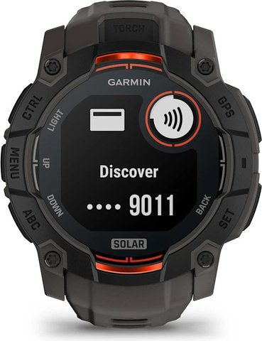 Garmin Instinct 3 50 mm Solar GPS multisport smartwatch - 