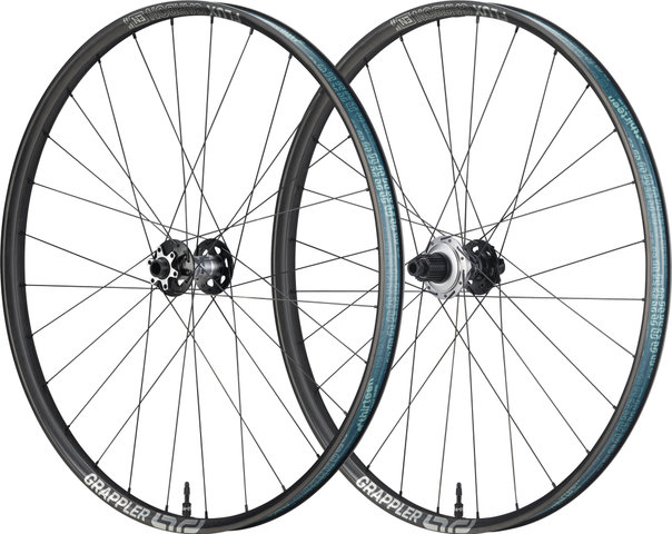 e*thirteen Grappler Sidekick Flux Enduro Carbon Boost 29" Wheelset - black/Boost/148 mm/110 mm/Boost/29"/Shimano Micro Spline/110 mm/Shimano Micro Spline/110 mm/148 mm