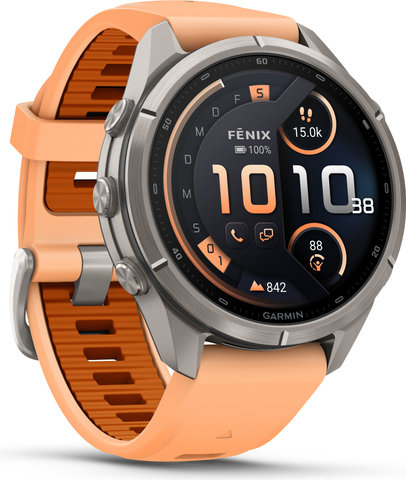 Garmin fēnix 9 Pro – inReach AMOLED Titanium 43 mm Multisport Smartwatch - 