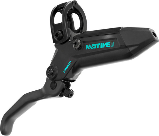 SRAM Motive Ultimate Stealth Expert Kit v+h Set Scheibenbremse - black-teal splatter/Set/Flip-Flop (seitenunspezifisch)