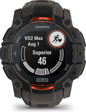 Garmin Instinct 3 50 mm Solar GPS multisport smartwatch - 