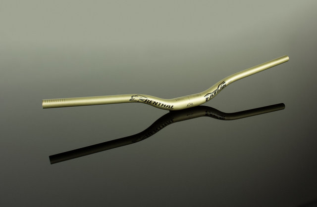 Renthal V3 Fatbar Lite 35 40 mm Riser Lenker - gold/760 mm