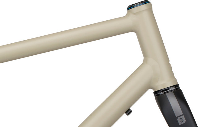 bc original Kit de Cadre Gravel Flint 28" - gris-beige | M | Axe Traversant 12 mm