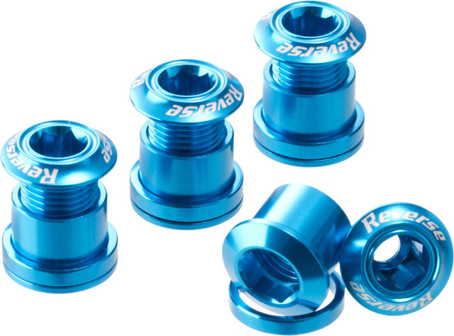 REVERSE Components Kettenblattschrauben - lightblue