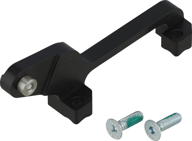 Rohloff Fat Bike Disc Brake Adapter for 203 mm Rotors - black/203 mm/Post Mount