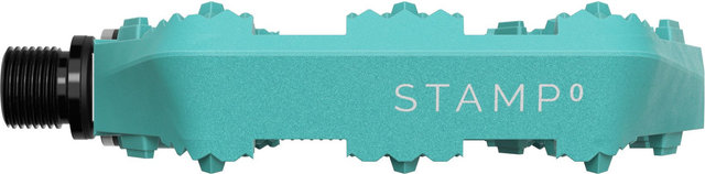 crankbrothers Pedales de plataforma Stamp 0 - turquoise/101 /102 /small
