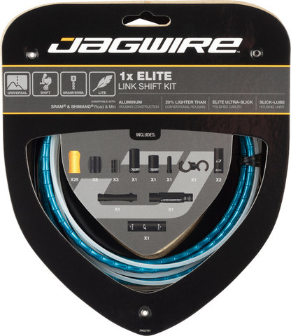Jagwire 1X Elite Link Shifter Cable Set - blue