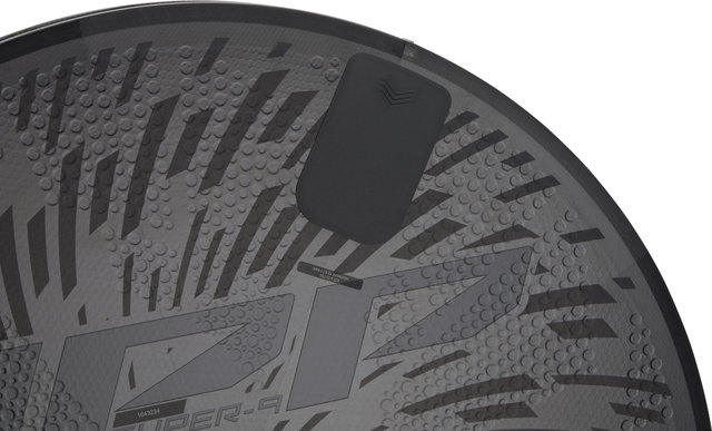 Zipp Super-9 Carbon Tubeless Disc Center Lock Scheibenlaufrad - black/142 mm/28"/SRAM XDR/SRAM XDR/142 mm
