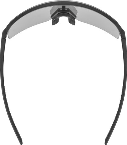 uvex ramp sports glasses - black matte | mirror silver