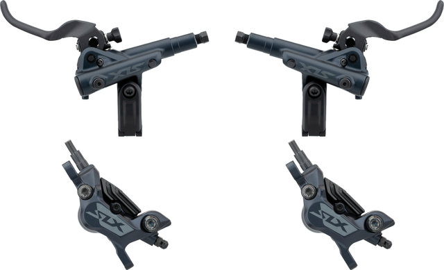 Shimano SLX v+h Set Scheibenbremse BR-M7120 J-Kit - schwarz/Set/links/rechts (seitenspezifisch)