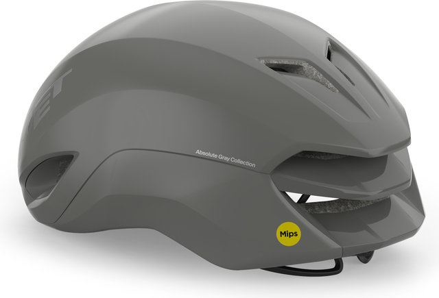 MET Manta 3 road cycling helmet - absolute gray matte | 52 - 56 cm