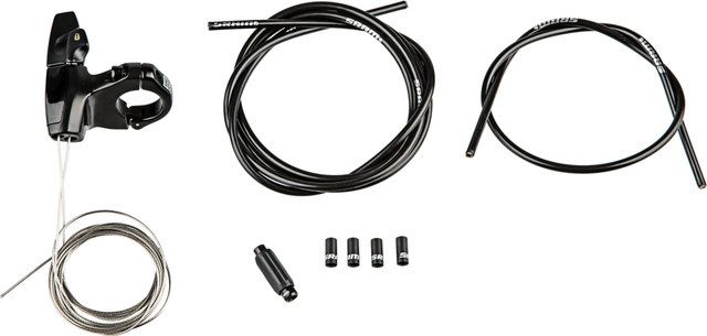 RockShox Palanca OneLoc Full Sprint Remote + Cable. p.SID/Reba/Revelation/Bluto - black/derecha