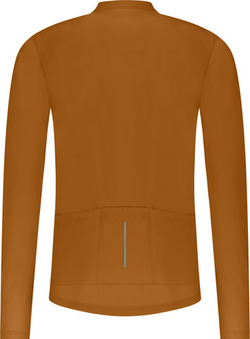 Shimano Maillot de manga larga Element Long Sleeves - bronce/XXL