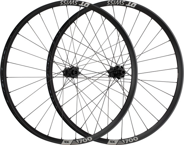 DT Swiss Set de Roues EX 1700 SPLINE 30 Boost Disc 6 trous 27,5" - noir/SRAM XD/Boost/148 mm/110 mm/Boost/27,5" (650B)/110 mm/SRAM XD/110 mm/148 mm