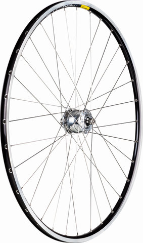 SON Rueda Delux + Open Pro + Sapim Race 28" - Modelo fuera. de producción - negro-plata/100 mm/28"/100 mm/100 mm/Non Boost/Non Boost