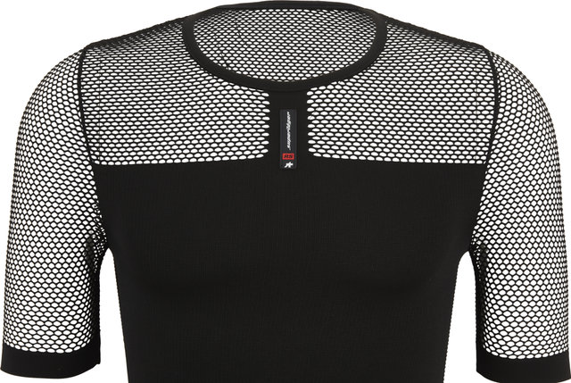 ASSOS Camiseta interior S/S Skin Layer Superléger - black series/M