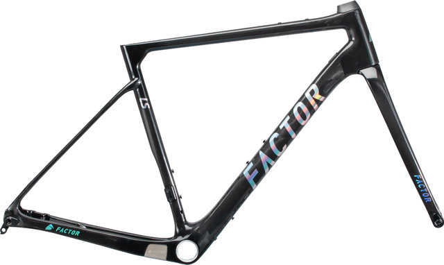 Factor Kit de Cadre en Carbone LS Disc Gravel - chrome/M/Axe Traversant 12 mm
