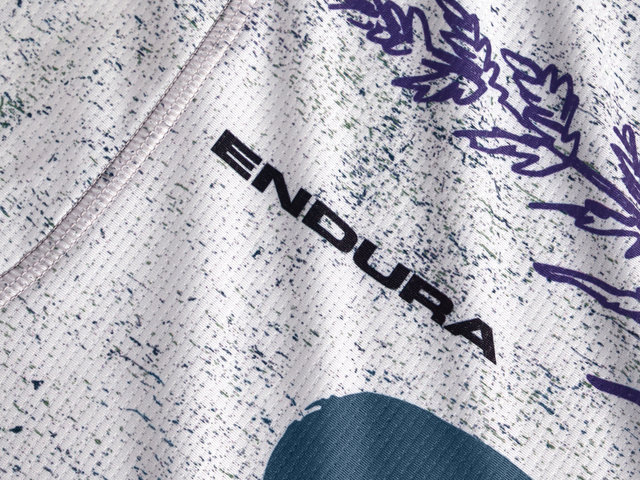 Endura Maillot Singletrack Print S/S pour Dames - aero blue | M