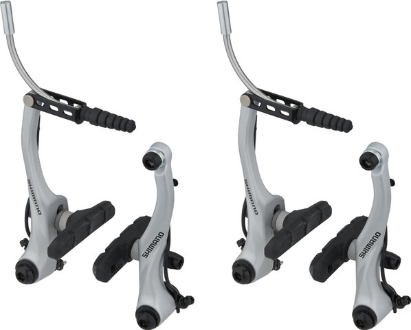 Shimano BR-T4000 v+h Set Felgenbremse V-Brake - silber/Set