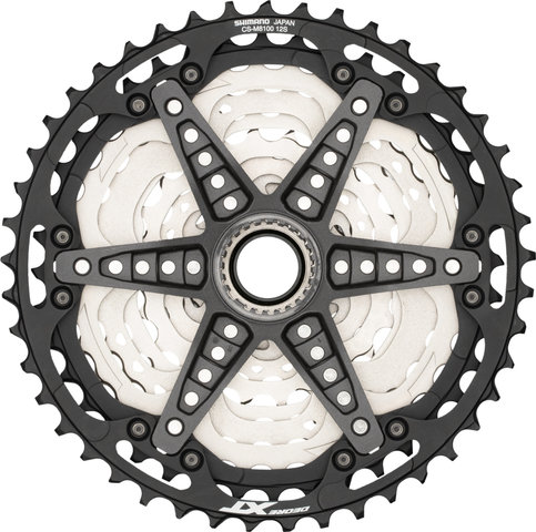Shimano Cassette XT CS-M8100-12 de 12 velocidades - plata/10-45