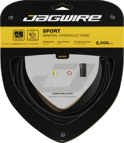 Jagwire Conduite de Frein Sport Hydraulic pour Huile Minérale - black/M9120 / M8120 / M8100