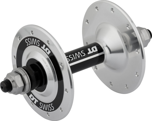 DT Swiss Buje delantero 370 Track - negro-plata/20