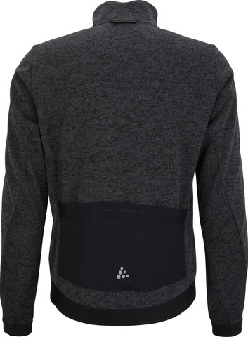 Craft Chaqueta Adv Gravel SubZ Knit - black melange/M