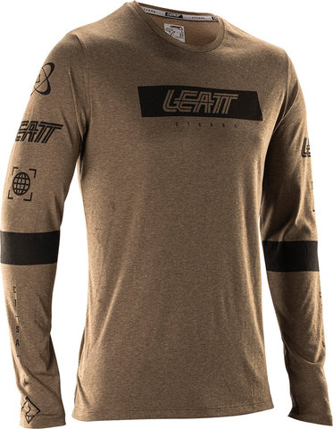 Leatt Maillot Gravity MTB 3.0 L/S - loam brown/S